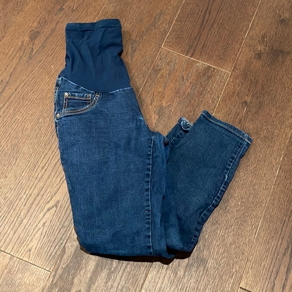 Indigo Blue Maternity Jeans Size Medium